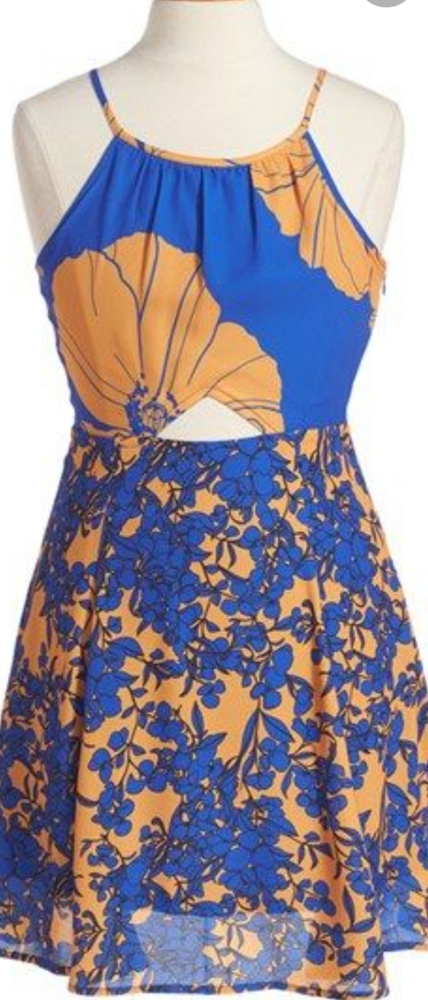 MARCIANO cut out dress (Zuri on bunk'd)